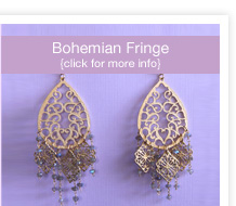 bohemian fringe earrings