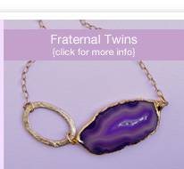 fraternal twins necklace