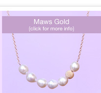 maws gold necklace